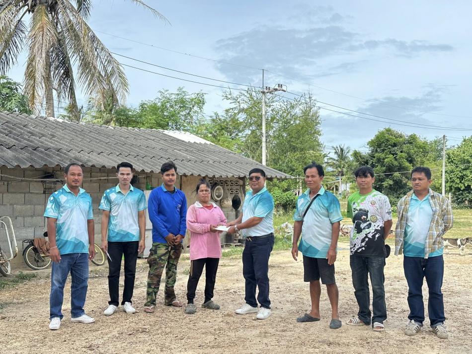 ลงพื้นที่มอบเงินช่วยเหลือผู้ประสบภัยพิบัติกรณีฉุกเฉิน(วาตภัย)