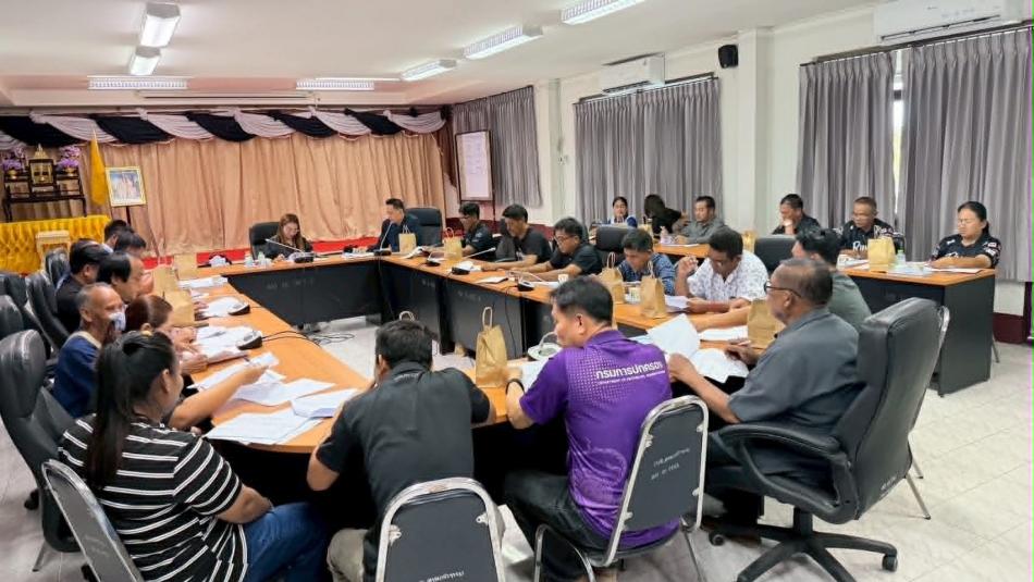 ประชุมการจัดทำแผนพัฒนาท้องถิ่น (พ.ศ.2566 - 2570) เพิ่มเติม ครั้งที่ 1/2569